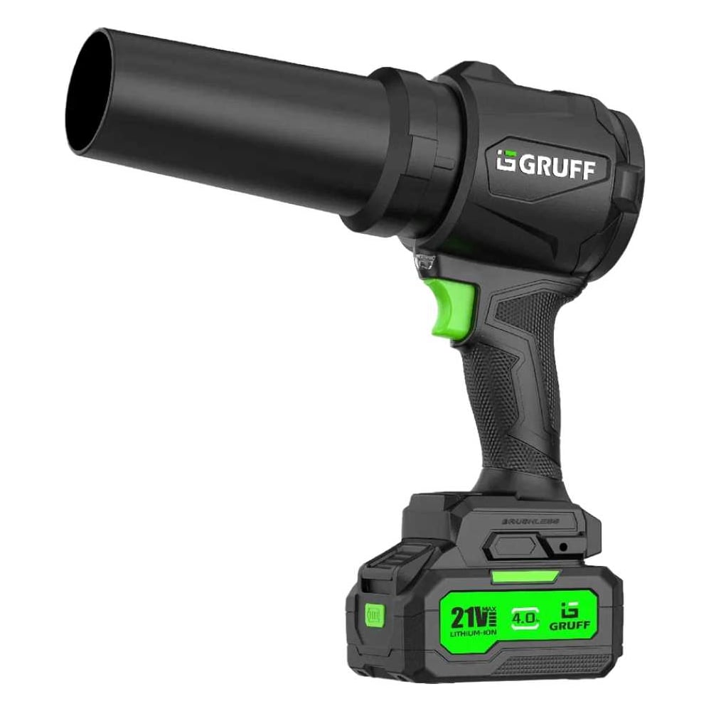 Изображение товара Акумуляторная воздуходувка GRUFF GF-4100 мощная и легкая для уборки
