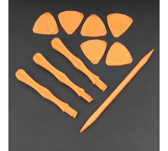 Изображение товара Набор инструментов для вскрытия корпуса мобильной техники Cablexpert TK-OP-01R 10 предметов