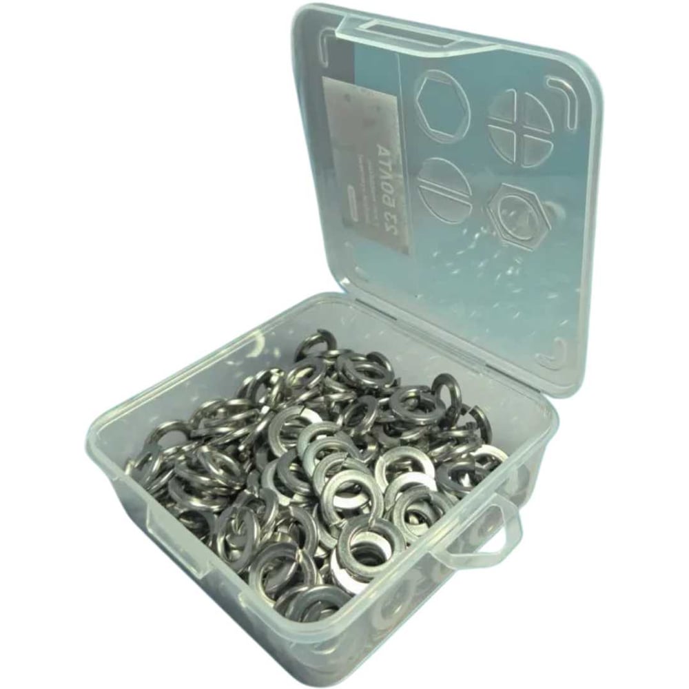 Изображение товара Шайба гровер пружинная ОЦ М14 DIN127 в органайзере, 80 шт