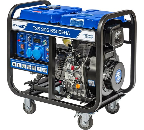 Изображение товара Дизель генератор ТСС SDG 6500EHA 277014