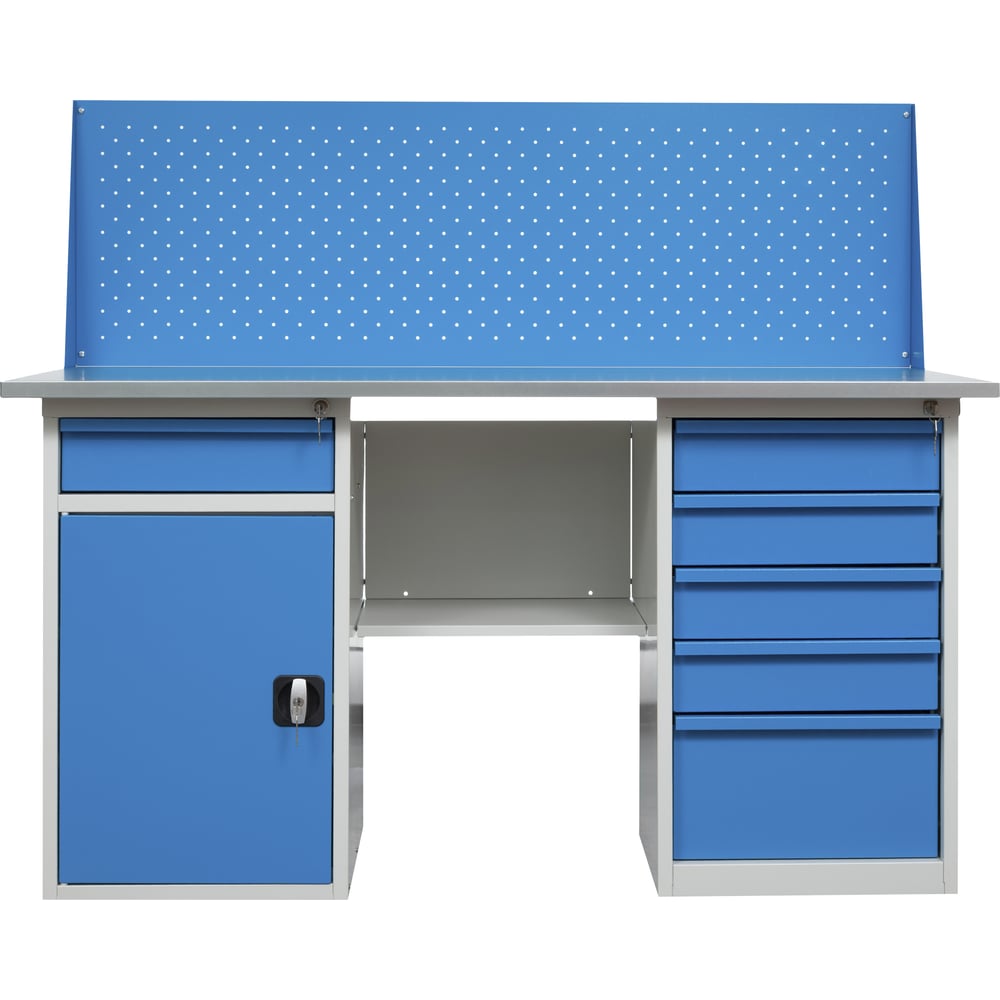 Изображение товара Верстак с драйвером и тумбой 1600 комплект Gigant GTDR-16