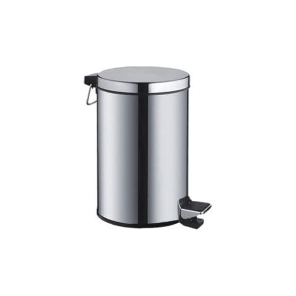 Изображение товара Ведро нержавейка 5л с крышкой ООО ПКФ Сварком серое хозяйственное