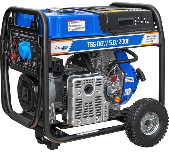 Изображение товара Дизельный сварочный генератор ТСС PROF DGW 5.0/200E 045621