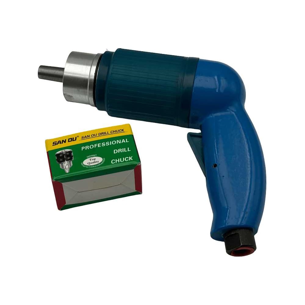 Изображение товара Пневматическая дрель пистолетного типа TORNERI 21-10-2300 Т027625 мощная и легкая