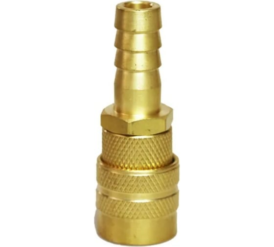 Изображение товара Быстроразъемное соединение D ISO 6150 B (рапид "мама" - елочка 3/8"; латунь) TITAN LOCK TL3DFH-B