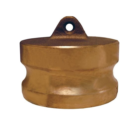 Изображение товара Камлок типа DР (заглушка для розетки; 75 мм-3"; латунь) TITAN LOCK TL300DPBR