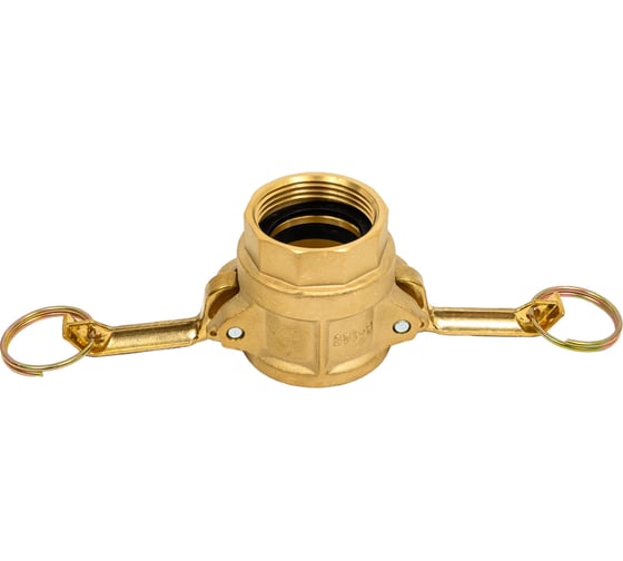 Изображение товара Камлок типа D (розетка; внутренняя резьба BSP; 32 мм-1 1/4"; латунь) TITAN LOCK TL125DBR