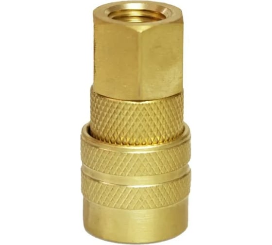 Изображение товара Быстроразъемное соединение D ISO 6150 B (рапид "мама" - внутренняя резьба 1/4"; латунь) TITAN LOCK TL2DF-B