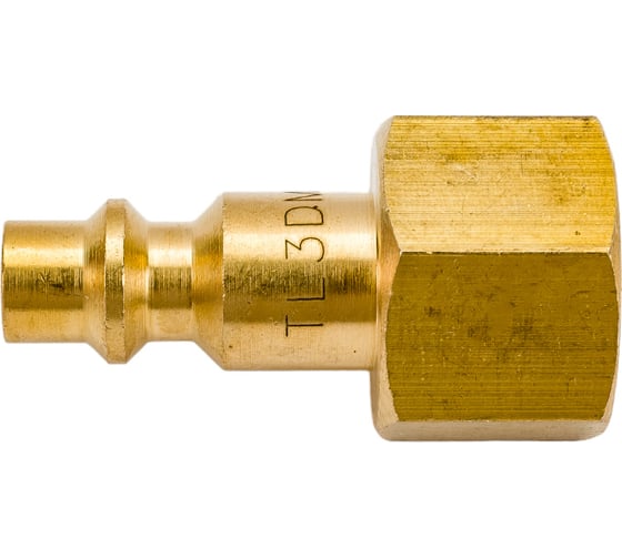 Изображение товара Быстроразъемное соединение D ISO 6150 B (рапид "папа" - внутренняя резьба 3/8"; латунь) TITAN LOCK TL3DM-B