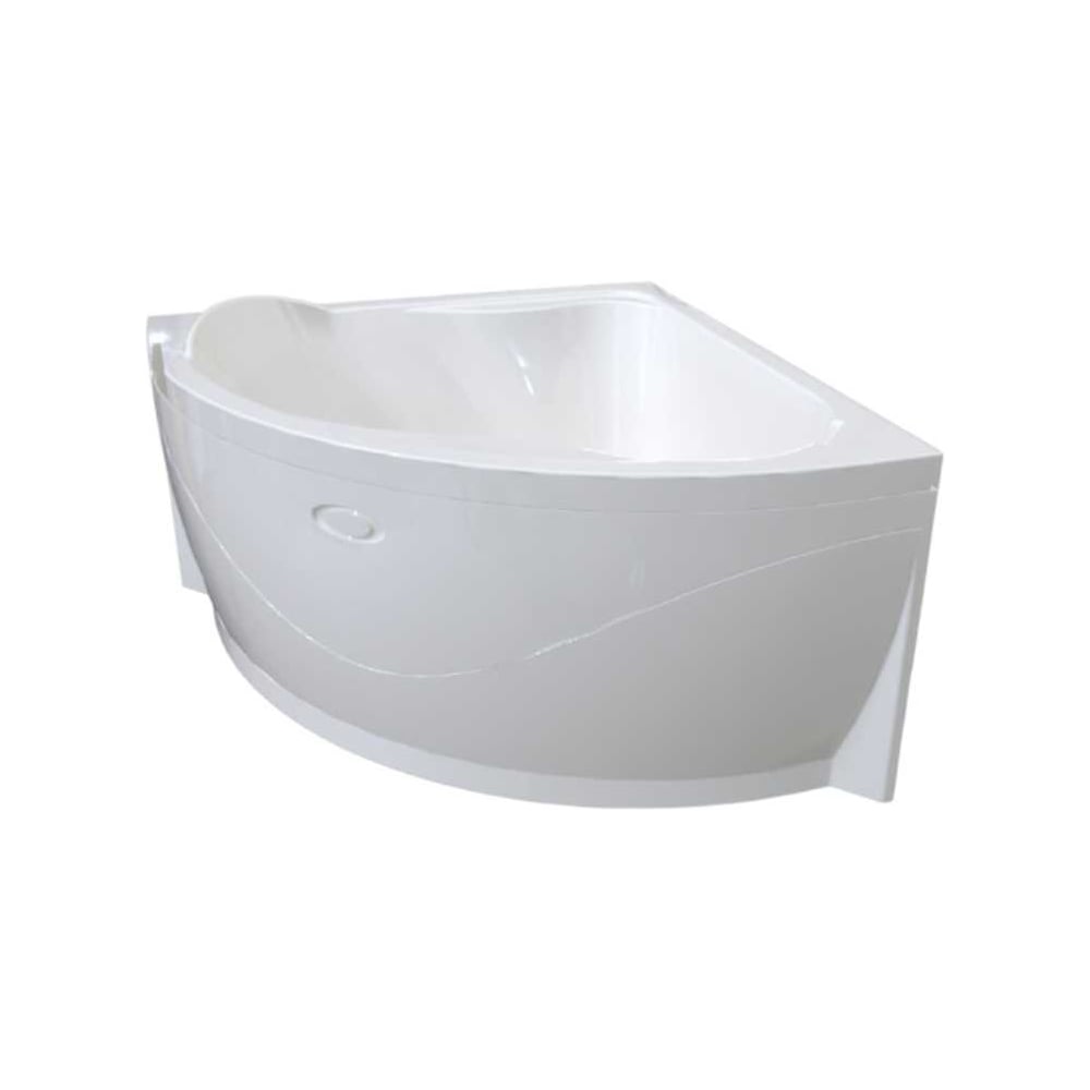 Изображение товара Акриловая ванна Радомир Альтея 125х125 угловая двуспальная с панелью и каркасом