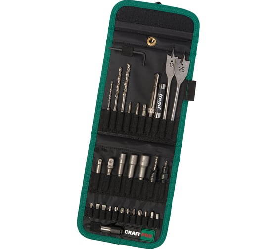 Изображение товара Набор быстросъемных инструментов для столярных и плотницких работ Trend из 30 предметов CR/QR/SET/1