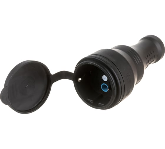 Изображение товара Розетка Emas в резиновом корпусе для удлинителя EKS116P