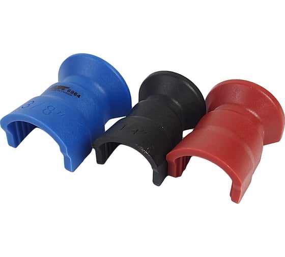 Изображение товара Набор приспособлений для разъединения топливных разъёмов JTC 1/4 чёрный, 5/16 красный, 3/8 синий 6964