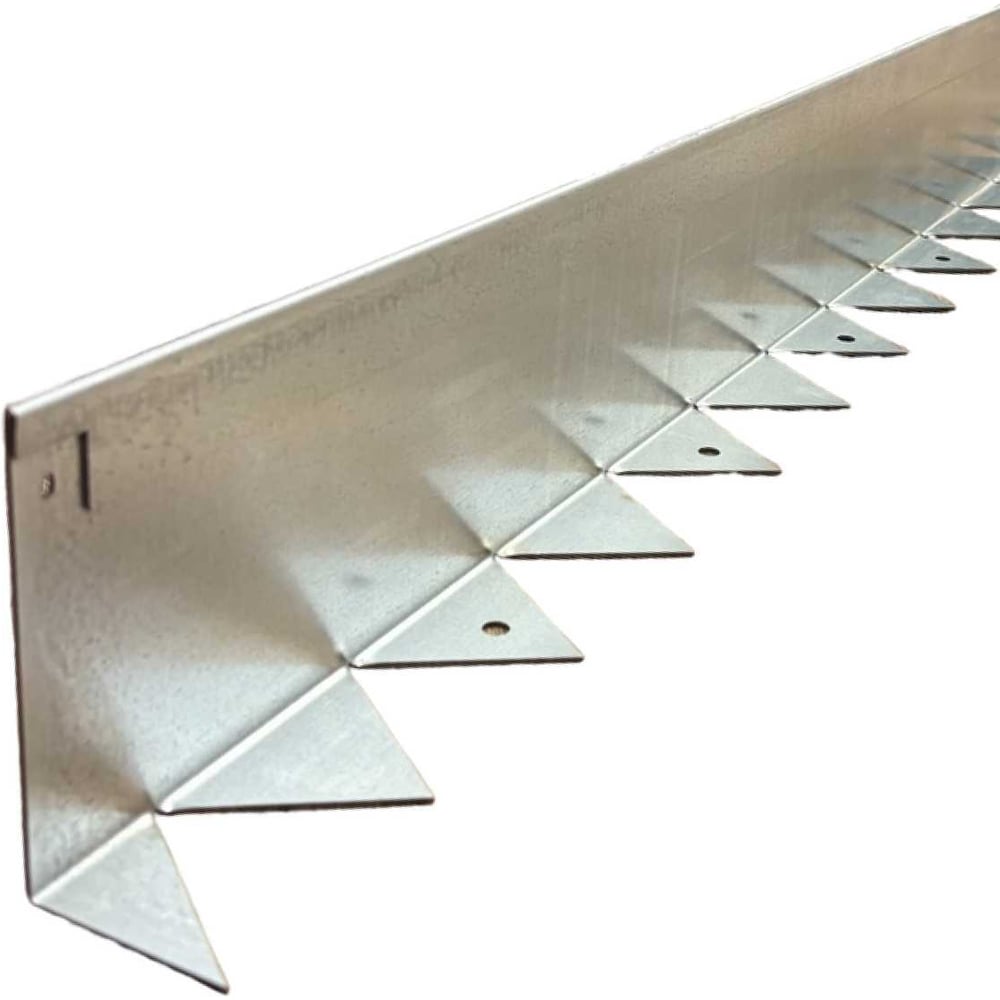 Изображение товара Бордюр садовый стальной оцинкованный GIDROSTOK Zinked Line 200х1200 мм