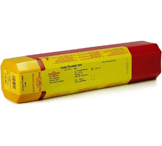 Изображение товара Электроды CASTOLIN 2-44, диаметр 2,5мм, упак 2,5кг, ESC 100375
