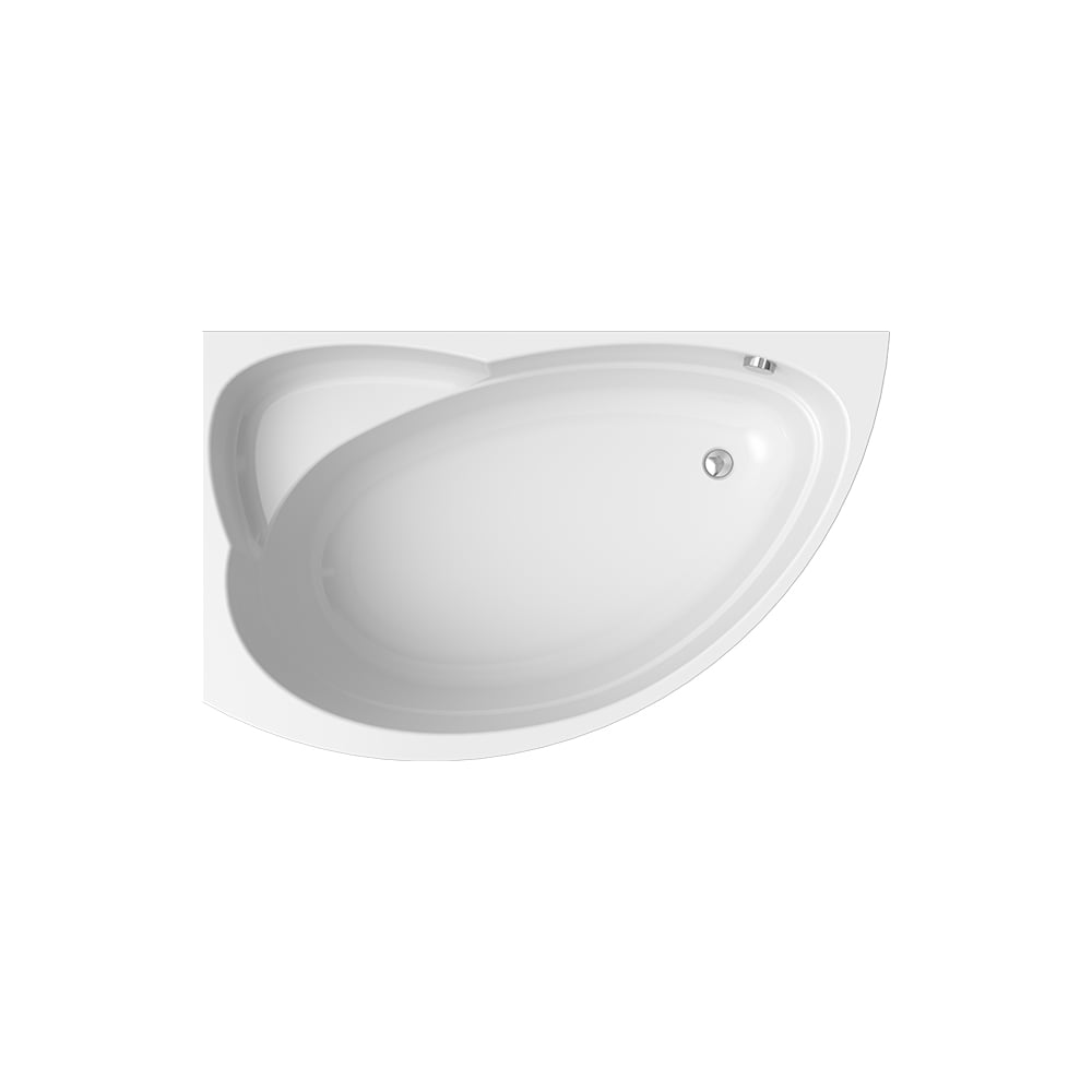 Изображение товара Акриловая ванна Радомир Модерна 160х100 левосторонняя с каркасом и фронтальной панелью