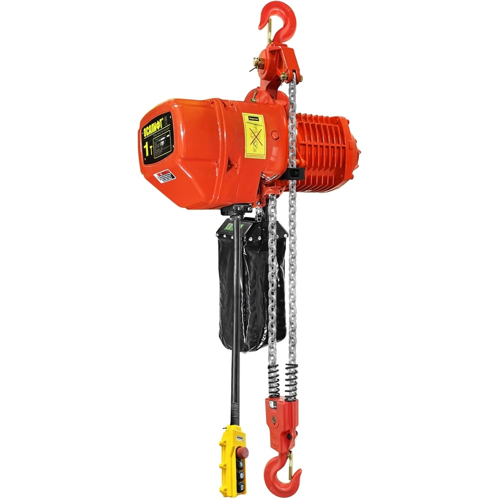 Изображение товара Электрическая цепная таль OCALIFT 01-02D 1000 кг 4.5м 380В две скорости