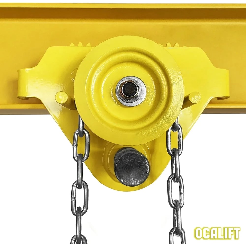 Изображение товара Тележка на двутавр ДОРА GCL OCALIFT 2т 3м УСВ ручная с приводом dr20003lh Изображение товара Тележка на двутавр ДОРА GCL OCALIFT 2т 3м УСВ ручная с приводом dr20003lh