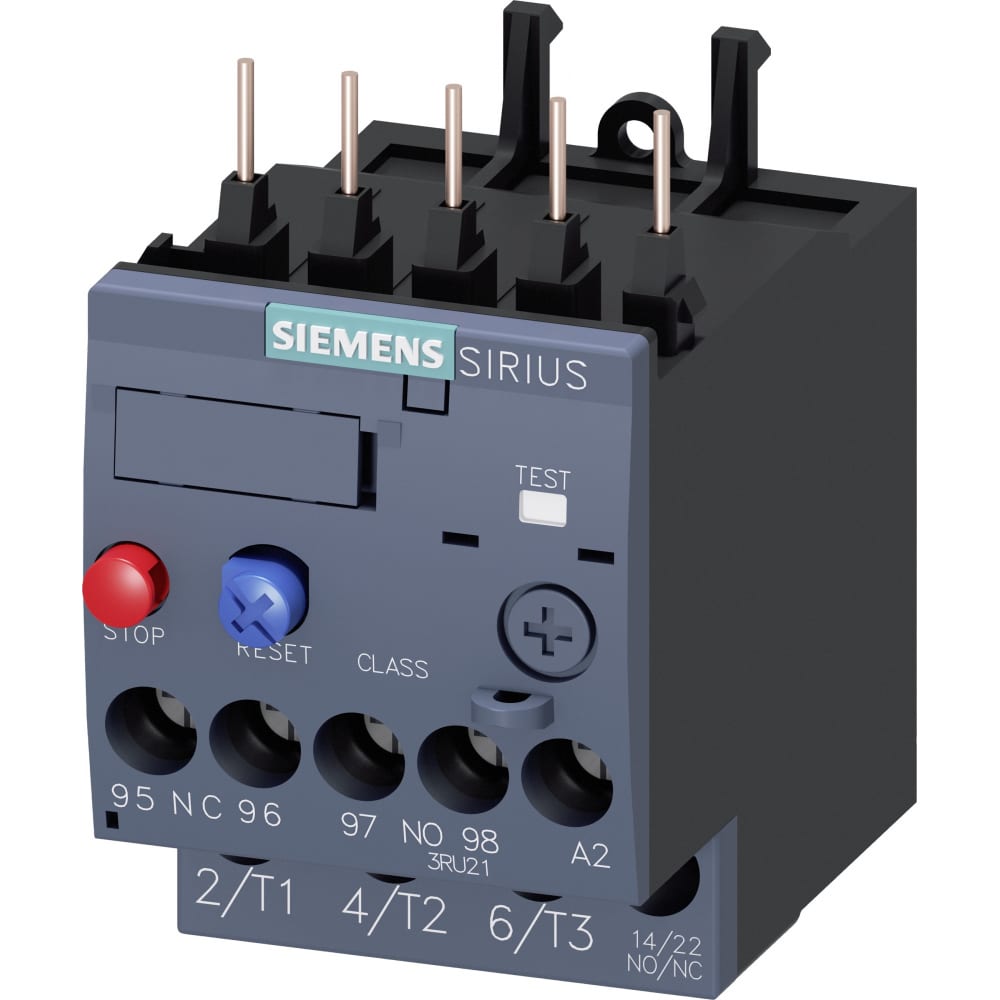 Купить Реле перегрузки для защиты электродвигателя Siemens, 3RU2116-0EB0