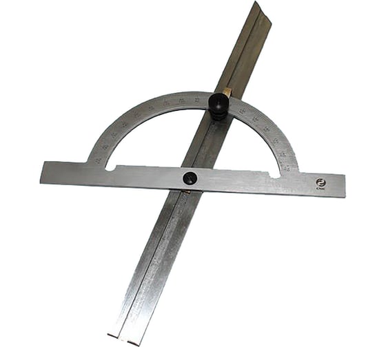 Изображение товара Угломер-транспортир с нониусом CNIC d 250, линейка L500 2805-015 32330