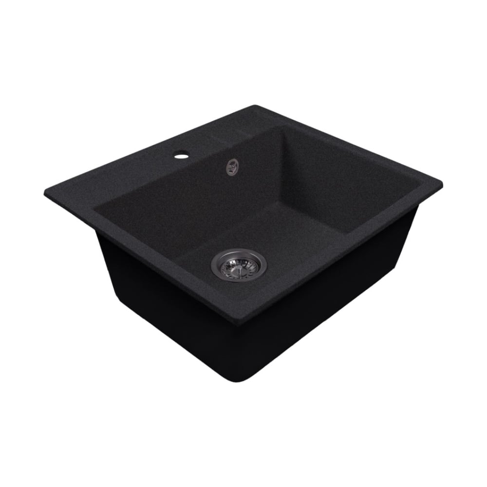 Изображение товара Мойка MIXLINE ML-GMS121 СТАНДАРТ прямоугольная черного цвета