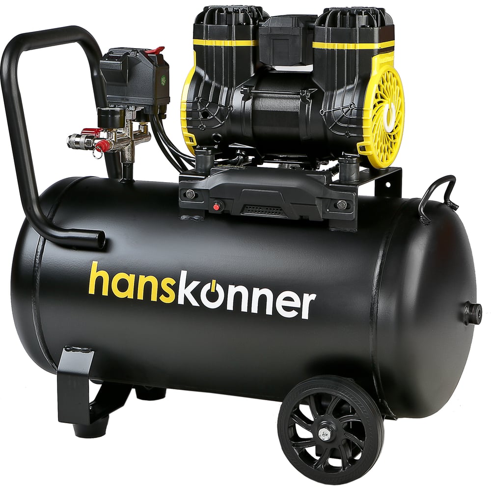 Изображение товара Воздушный компрессор безмасляный Hanskonner HAC501 для профессиональных задач