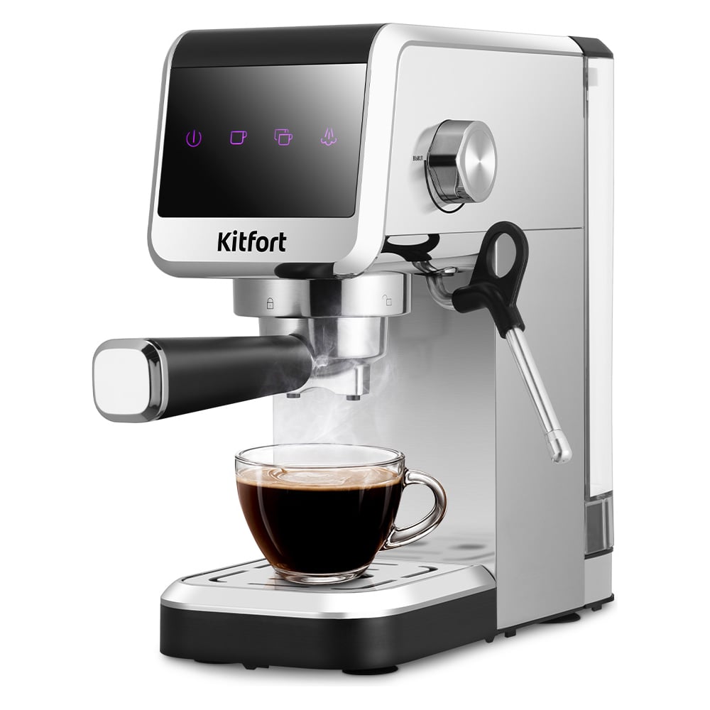 Изображение товара Кофеварка KITFORT КТ-7419 с режимами эспрессо и капучино
