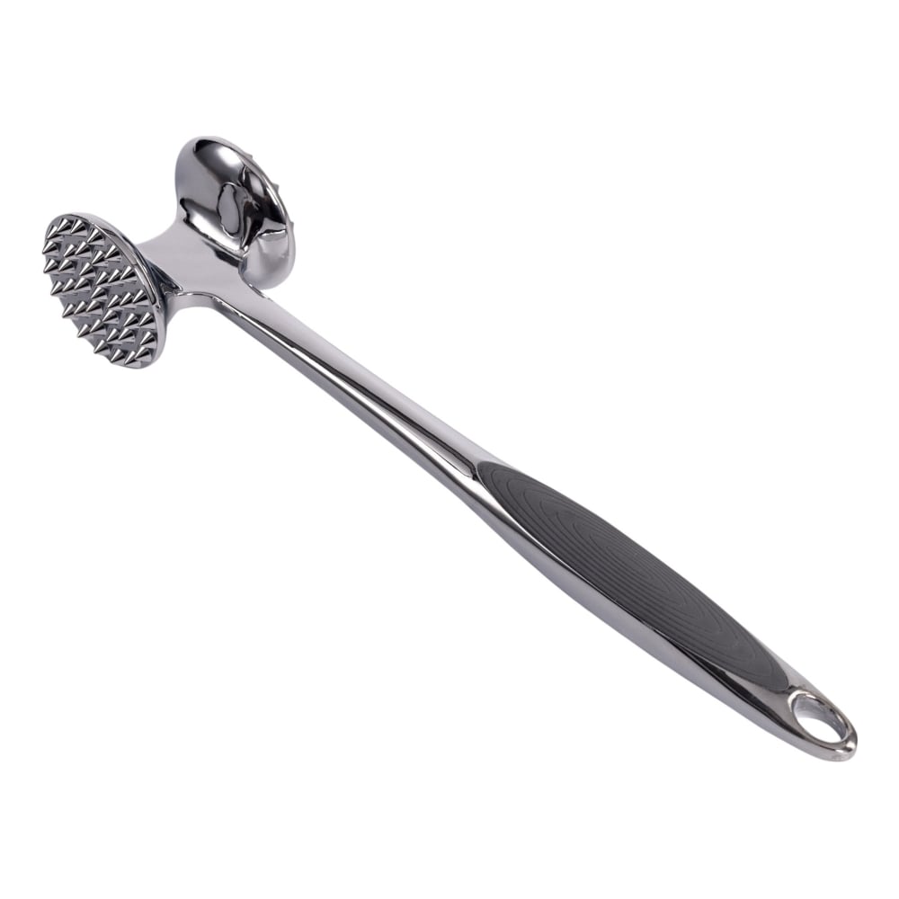 Изображение товара Молоток для мяса ATTRIBUTE QUANTUM AGQ140 цинковый сплав пластик хром 220 мм