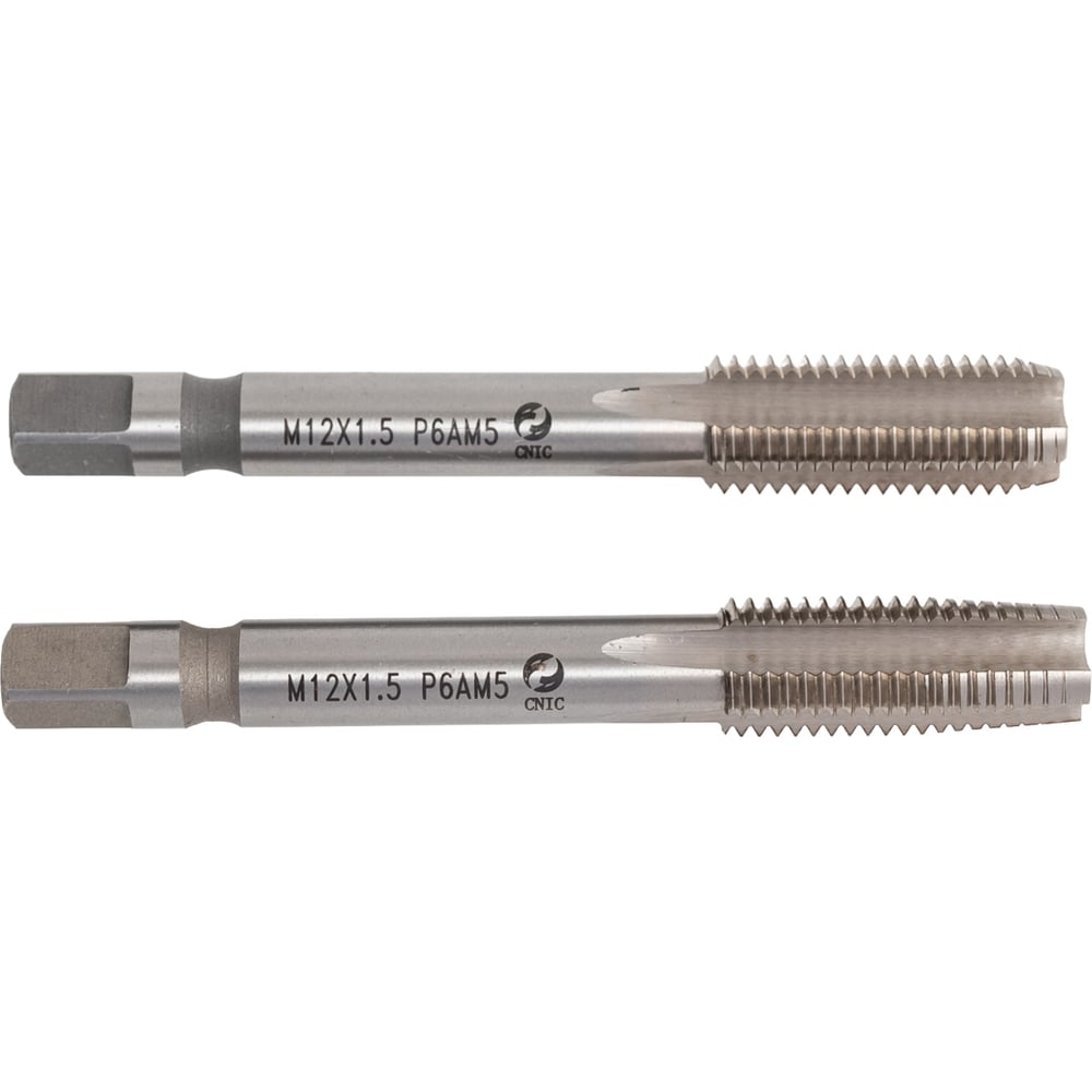 Изображение товара Метчик CNIC М12,0x1,5 мм 2 шт машинно-ручной для метрической резьбы