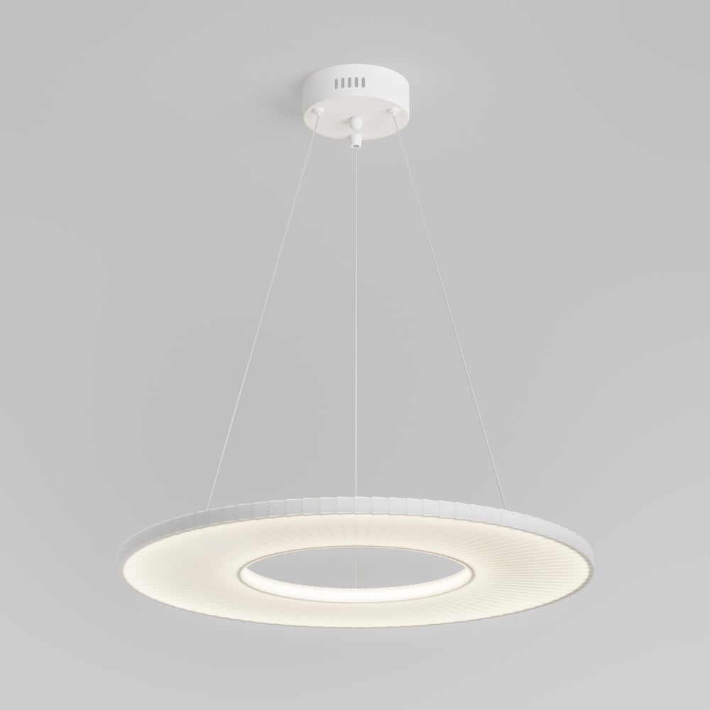 Изображение товара Подвесной светодиодный светильник Eurosvet Kreis 101001 LED белый арт-деко