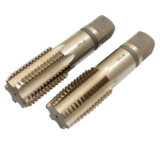 Изображение товара Метчик CNIC 2" UNC 60гр Р6АМ5 дюймовый, м/р., к-т из 2-х шт. 4 1/2 ниток/дюйм 68992