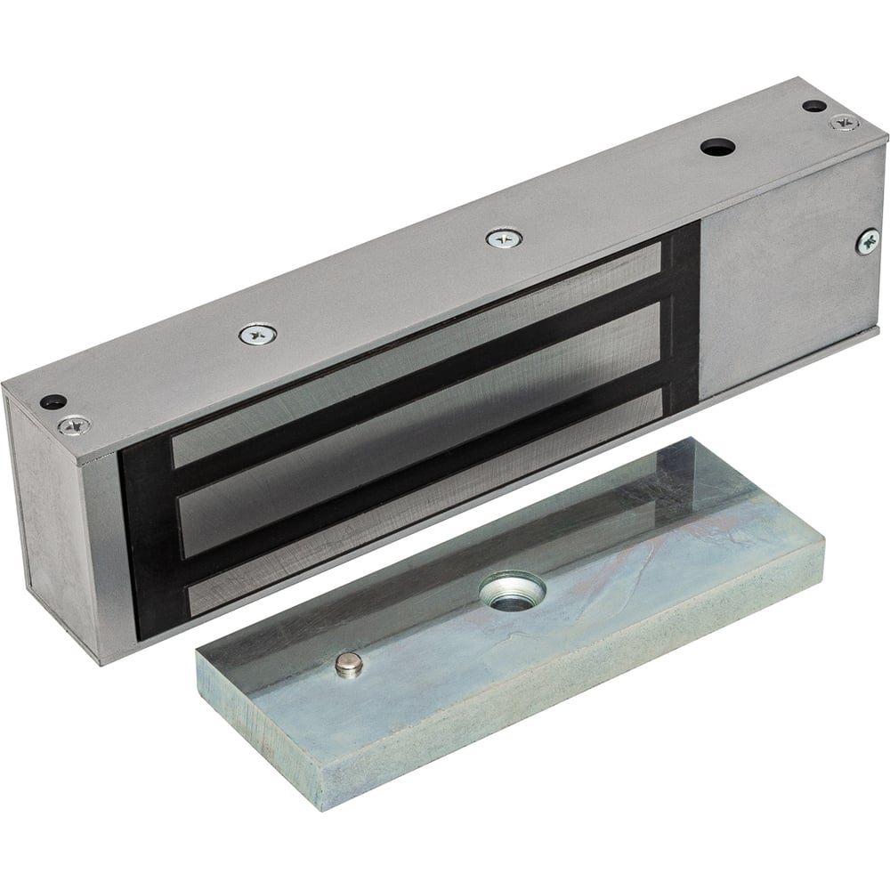 Изображение товара Электромагнитный замок ACCORDTEC ML-395.03 500 кг 12V DC наружный и внутренний монтаж