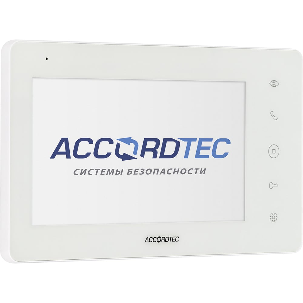 Изображение товара Монитор домофона ACCORDTEC AT-VD760C/SD WH 7 дюймов