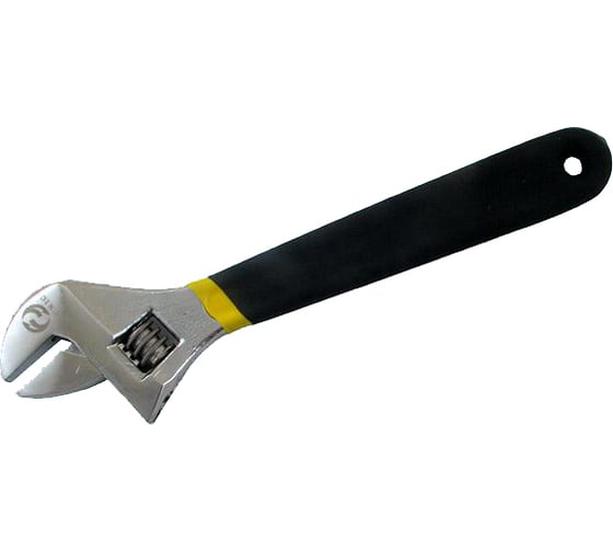 Изображение товара Разводной ключ CNIC КР-24 200мм/8" хром. с полимер. покрыт. ручки, со шкалой WT0151 23439