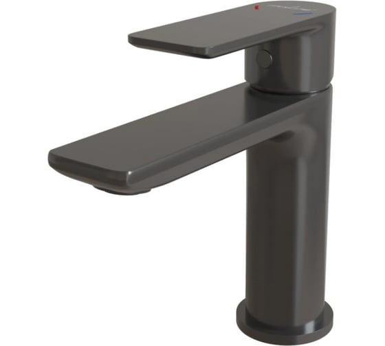 Изображение товара Смеситель для раковины MIXLINE 35k ML33-04GR City Graphite ГРАФИТ 556598