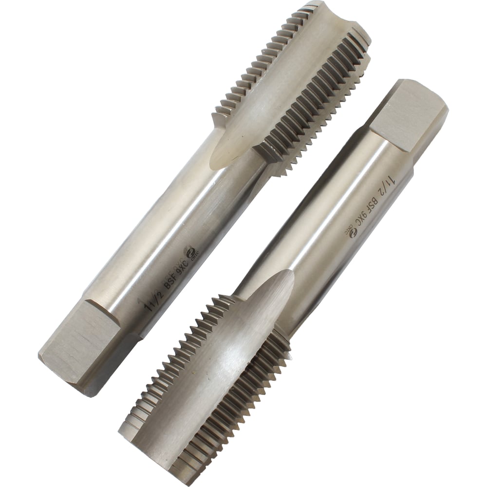 Изображение товара Метчик CNIC 1 1/2" BSF 55гр 9ХС дюймовый, ручной, к-т из 2-х шт. 8 ниток/дюйм 56472 Изображение товара Метчик CNIC 1 1/2" BSF 55гр 9ХС дюймовый, ручной, к-т из 2-х шт. 8 ниток/дюйм 56472