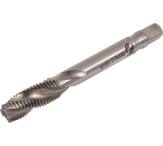 Изображение товара Метчик CNIC М10,0x1,25 м/р.Р6АМ5 винтовая канавка к-т из 2-х шт. 65406