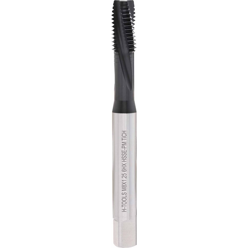 Изображение товара Метчик машинный спиральный М8х1.25 DIN 371 H-Tools HSSEPM-TiCN