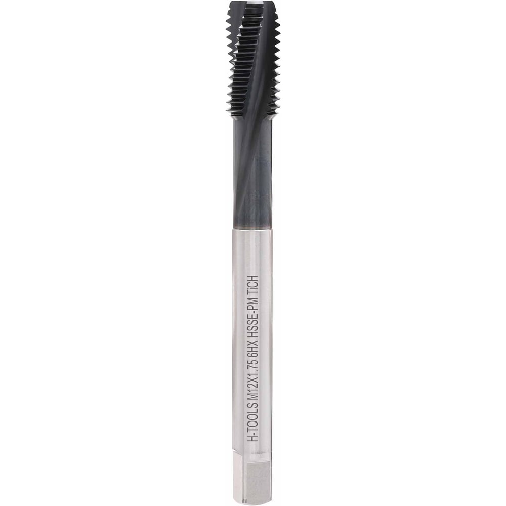 Изображение товара Метчик машинный спиральный H-Tools М12х1.75 DIN376 HSSEPM-TiCN