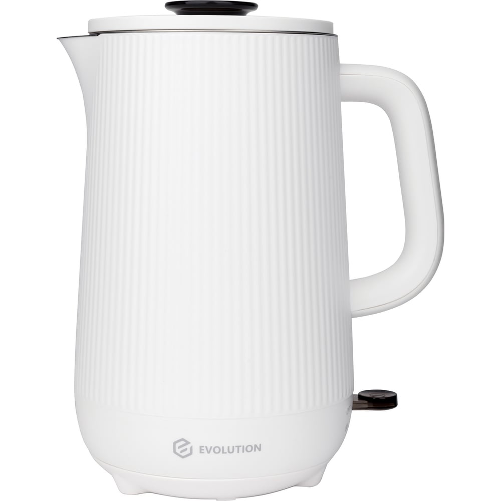 Изображение товара Электрический чайник EVOLUTION KP18172 White 1.6л 1800Вт механика безопасное использование