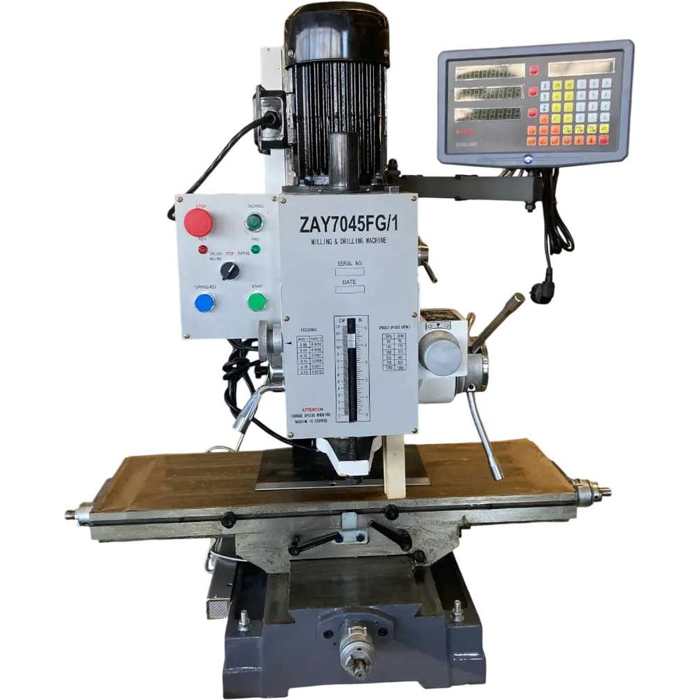 Изображение товара Сверлильно-фрезерный станок REALREZ ZAY7045FG/1 профессиональный