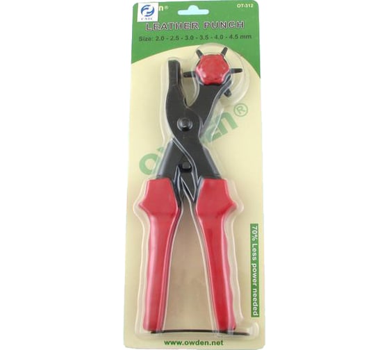 Изображение товара Клещи CNIC для перфорации дырокол d 2, 2.5, 3, 3.5, 4, 4.5мм OT221 54748