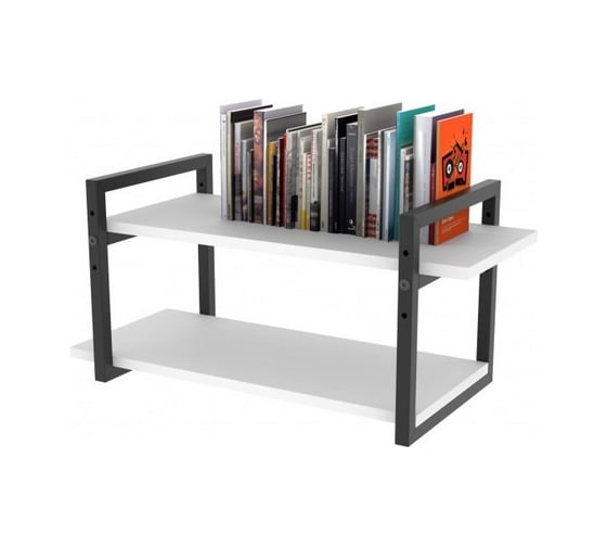 Изображение товара Стеллаж настенный-настольный Титан Мета Латус-20 (290х580), белый 4670026246773