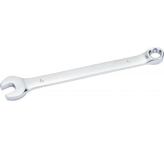 Изображение товара Рожковый и накидной ключ CNIC 6мм хром-ванадий 8411 37093