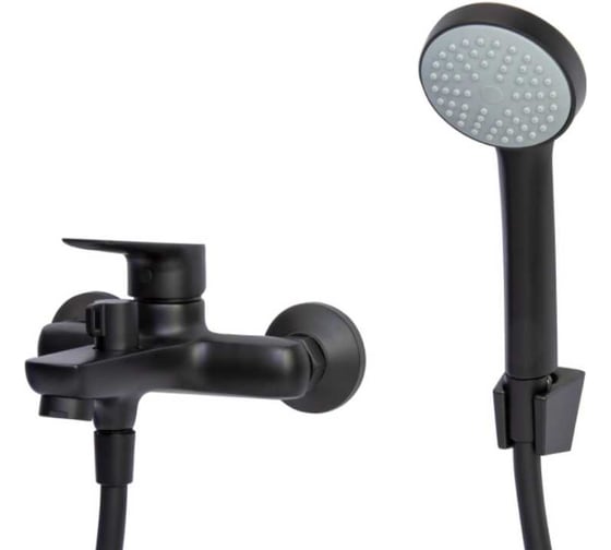 Изображение товара Смеситель для ванны MIXLINE 35k ML14-01BL черный 556603