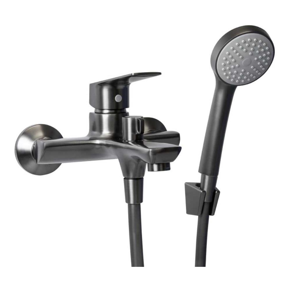 Изображение товара Смеситель для ванны MIXLINE 35k ML15-01GR графит