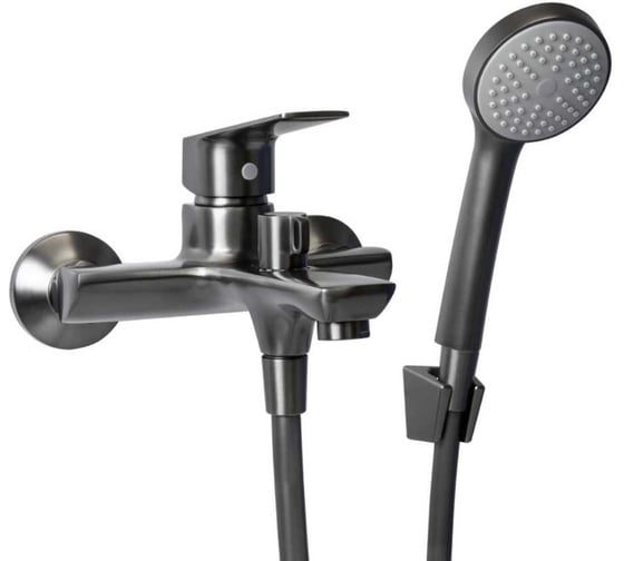 Изображение товара Смеситель для ванны MIXLINE 35k ML15-01GR графит 556668