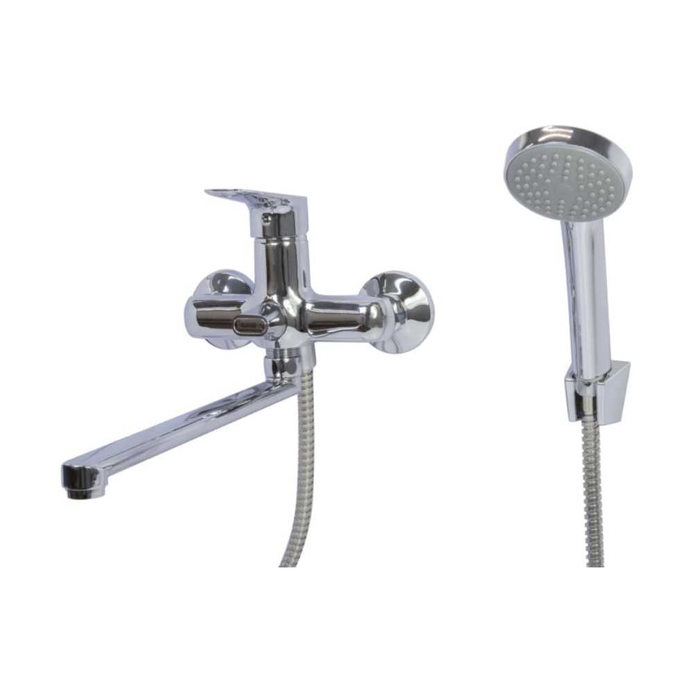 Изображение товара Смеситель для ванны и раковины MIXLINE ML14-02 35 мм хром современный монтаж