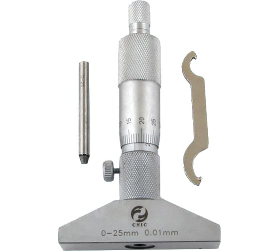 Изображение товара Глубиномер CNIC ГМ 0- 50мм 0,01 Шан 440-110 23514