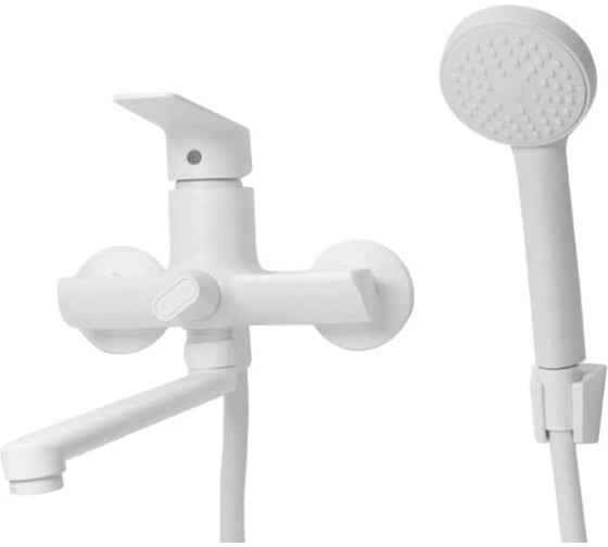 Изображение товара Смеситель для ванны и раковины MIXLINE 35k ML15-02W белый 556662